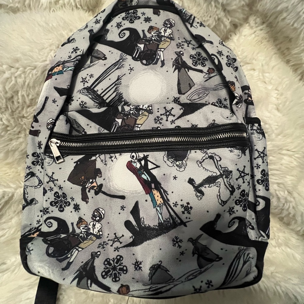 Disney Gray and Black Backpack